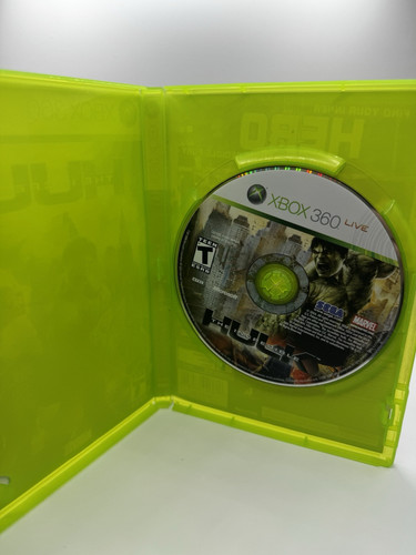The Incredible Hulk Xbox 360 2008 -GameStop Exclusive Red Hulk -Tested -Rare - Picture 2 of 4