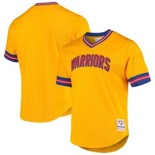 Men's Mitchell & Ness Gold San Francisco Warriors Hardwood Classics 75th