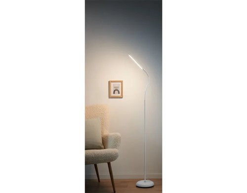 LIVARNO home LED-Stehleuchte, Lampe 4 Stufen dimmbar 220–240 V weiß *B-Ware - Bild 2 von 4