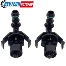 Left+Right Headlight Washer Nozzle 61678044541 For BMW E90 E92 E93 M3 2005-2013