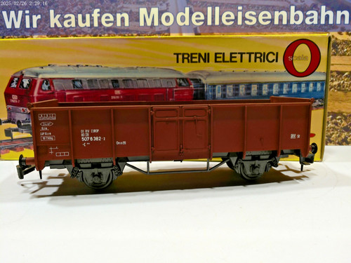 Rivarossi 7560 Offener Güterwagen DB    Spur 0   WA/262 (579)  (WA) | Zustand: Gebraucht