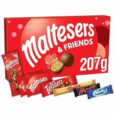 Maltesers And Friends Christmas Selection Chocolate Box 207g Ideal For Gifting