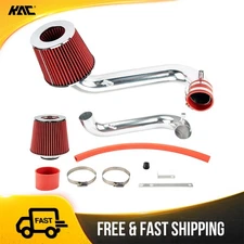 Cold Air Intake Kit + Red Filter 2.5in Fit For 2001-2005 Honda Civic 1.7L L4