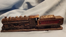 Old Steam Locomotive Train Paperweight marked E.P.D. Express 