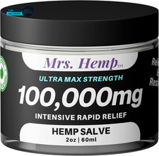 Mrs Hemp 100,000 MG Hemp Extra Strength Healing Salve Ideal
