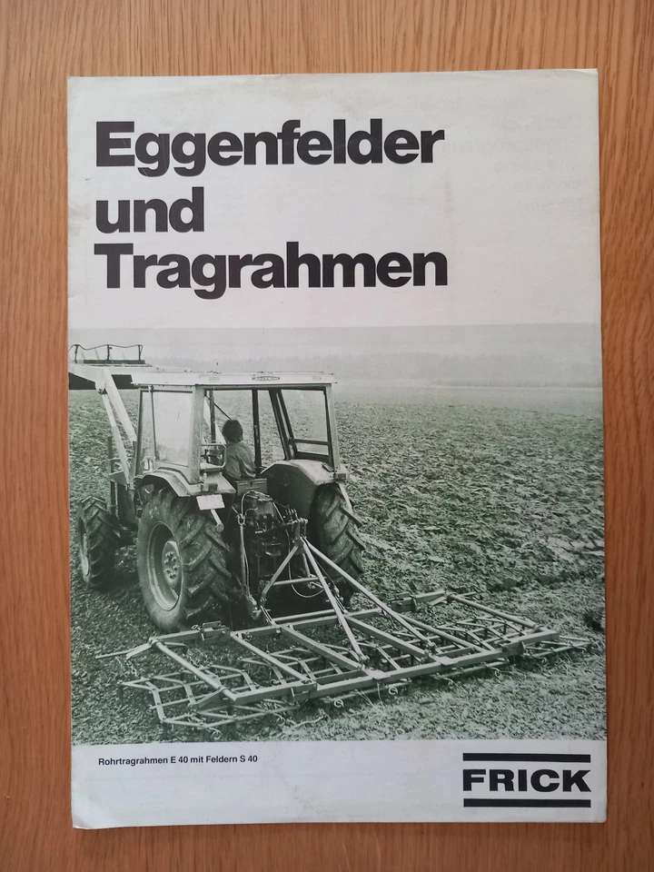 Fa. FRICK - Original Prospekt - Bild 1 von 1