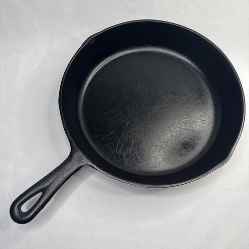 VTG Birmingham Stove & Range BSR Red Mountain No.8 E Cast Iron Skillet NO SPIN