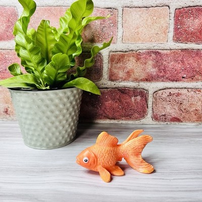 Fantail Goldfish Figure Toy Realistic Detailed Pet Fish Learning Tank Resources