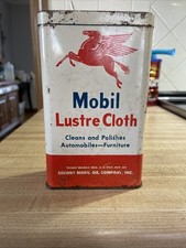 Vintage MOBIL Lustre Cloth MOBILOIL Socony-Va...