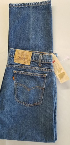 LEVI STRAUSS Men Vintage 80s 505 Orange Tab USA Cotton Denim Jeans - 36x32 Blue - Image 1
