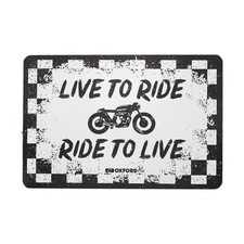 Oxford Motorrad Motorbike Garage Schild Live to Ride Werkstatt Schuppen Indoor Schilder