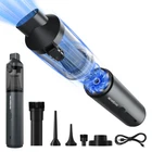 1PC Car Vacuum Cleaner Blower Handheld Cordless 100W Speed High Power 2 Gears