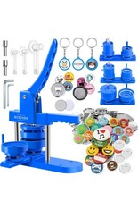 Nice2have Button Maker Machine   Multiple Size Molds  Pin Maker Machine Kit...