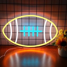 Football Neon Sign For Home D cor,Bedroom Decor,Led Sign,Room Neon Sign,Gym