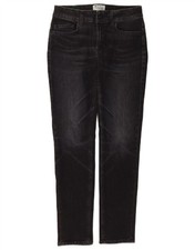 Dondup Womens Slim Jeans W28 L28 Black Polyester DM18