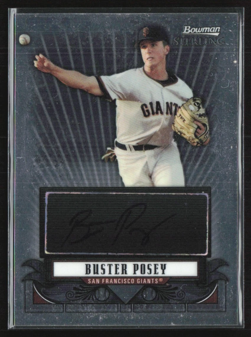 Buster Posey Baseball San Francisco Giants Autographed Sports