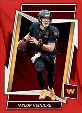 2022 Panini Rookies & Stars - Taylor Heinicke #98 Red