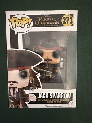 Funko Pop! Vinyl Disney - Captain Jack Sparrow #273 with protector - Johnny Depp