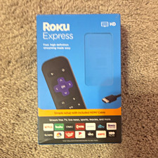 Roku Express HD 1080p Wi-Fi Media Streamer w/ Remote High Speed HDMI Cable
