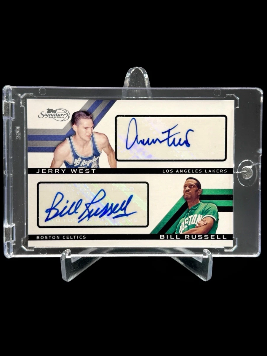 Bill Russell Autographed Basketball Trading Cards for sale | eBay
