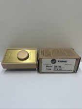 Nos Vintage Trane Tw148 Electric Heat Wall Thermostat 25a Type 233-301