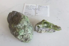 Green Smithsonite 79 Mine Gila County Dripping Springs Arizona
