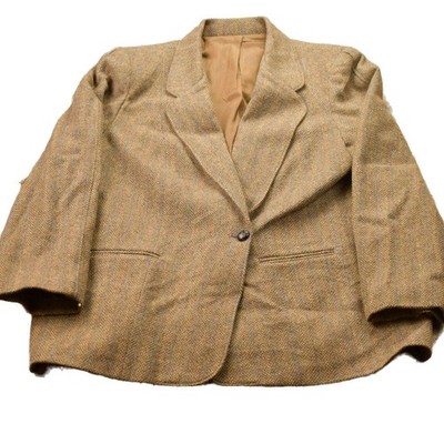Vintage 1990s Ashley Brooke 100% Wool Blazer Jacket Men's Medium