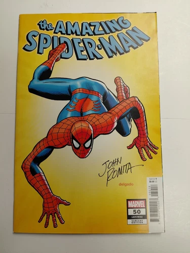 Amazing Spider-Man #50 - 1:50 Variant - John Romita - 2024 - Marvel -  VF/NM
