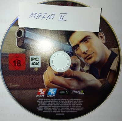Mafia 2 PC Directors Cut - ohne Anleitung und Karte