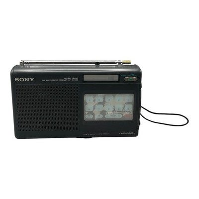 Sony ICF-SW800 PLL Synthesized Receiver Weltempfänger Transistorradio 2 Band FM