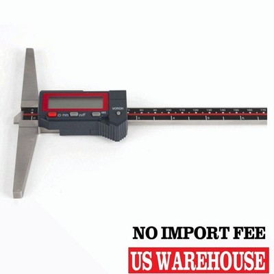 12'' (300mm) Absolute Digital Depth Caliper, 0.0005'' (0.01mm) Resolution
