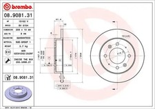 Disque de frein Kia CERATO