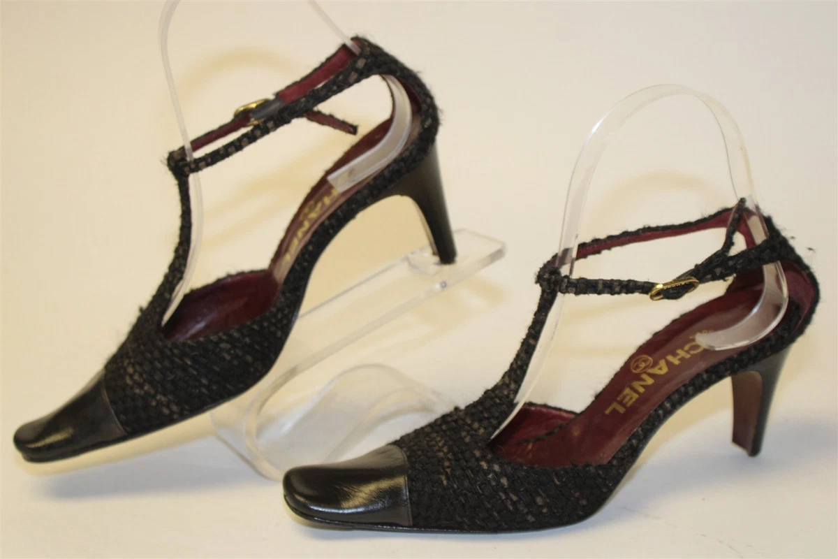CHANEL Black Heels for Women for sale | eBay