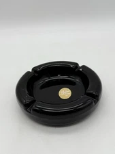 Tiara Exclusive Black Glass Ashtray New