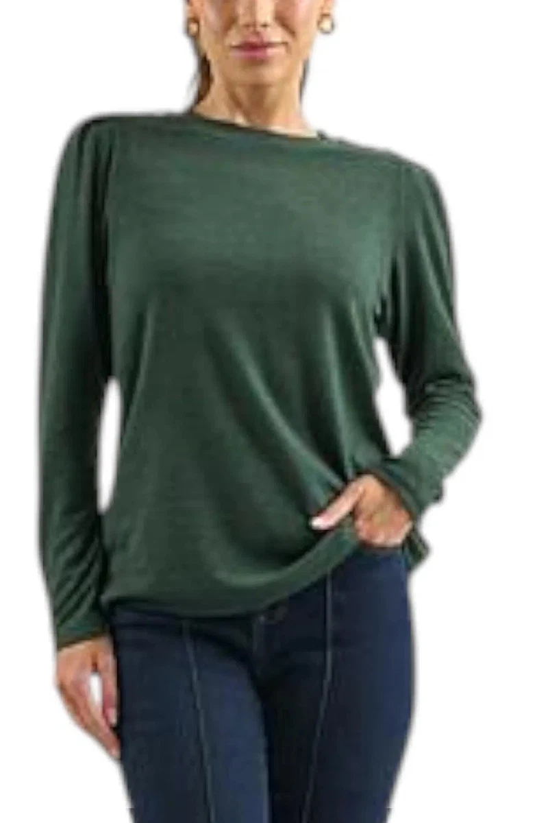Haut Diane Gilman DG2 En Soie 100% - Imprimé Paisley Rose - Taille L - Occasion Très Bon état
