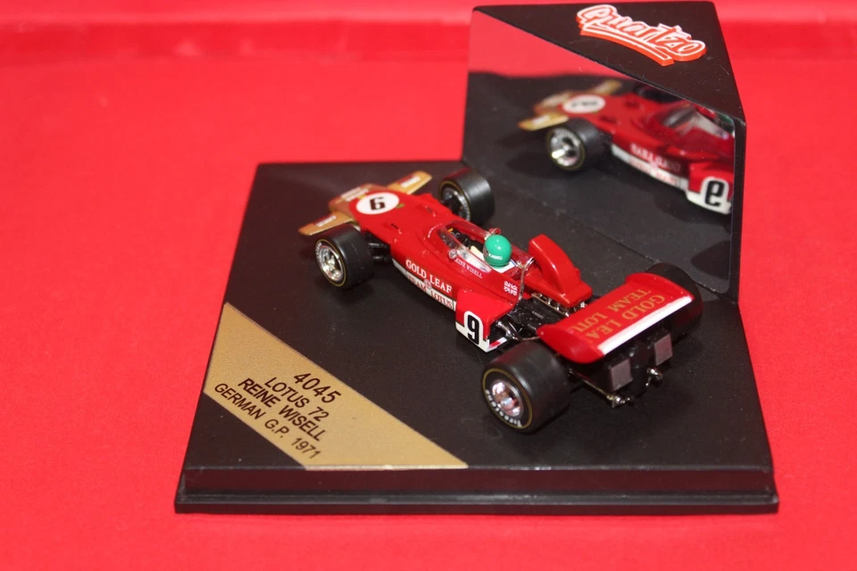 1/43 Gold Leaf Team Lotus 72D Ford (1971) - #9 R. Wisell - QUARTZO - Immagine 2 di 4