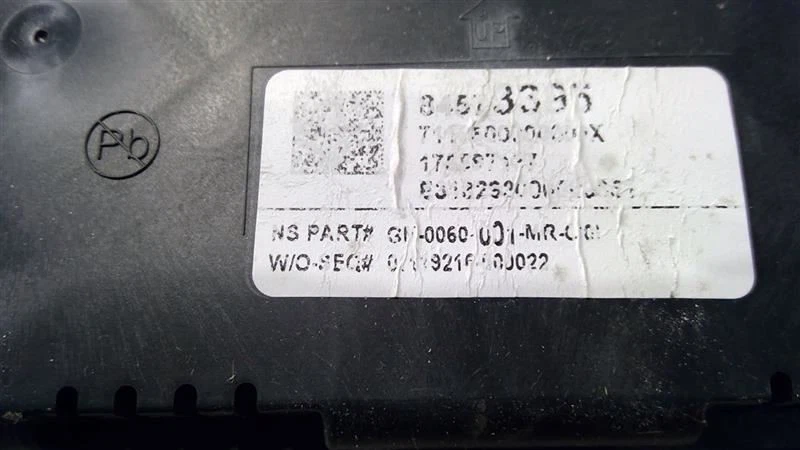 2018-2021 BUICK ENCLAVE SPEEDOMETER HEAD/CLUSTER 84476963 - Image 3 of 4