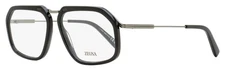 Zegna Tapered Rectangular Eyeglasses EZ5271 001 Black 56mm