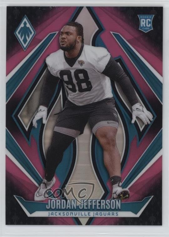 Jordan Jefferson Panini Phoenix #209 Pink Fade