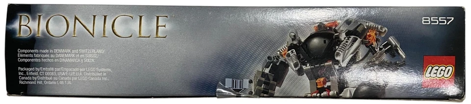 LEGO 8557 Bionicle Exo-Toa Vintage 2002 Set BRAND NEW FACTORY SEALED 360 Pcs - Image 4 of 4