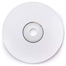 ULINE S-8076 Laser/Inkjet CD/DVD Labels - White Matte - 83 sheets
