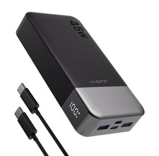 Power Bank 45W 20000mAh Portable Charger USB C, PD QC Fast Charging 4-Port 2C...