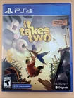 It Takes Two Sony PlayStation 4 PS4, 2021 - Complete with Insert CIB Tested