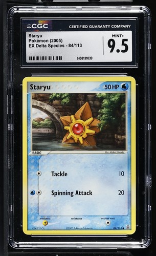 Staryu graded CGC 9.5 for sale on eBay