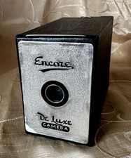 Vintage Encore DeLuxe Camera - UNCOMMON Midcentury Mail-in Disposable Box Camera