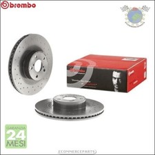 Kit 2x dischi forati Xtra freno Brembo Anteriore per SUBARU LEGACY IV FOREST ##d