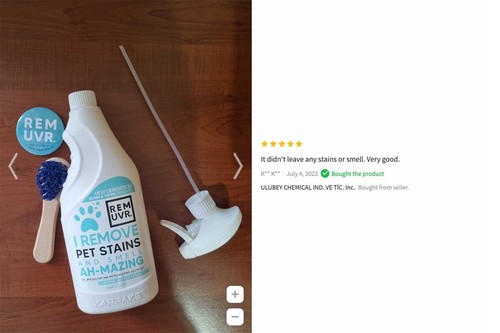 Remuvr Miracle Pet Stain and Odor Remover- Powerful Enzyme Formula-It Just Works - Picture 7 of 12