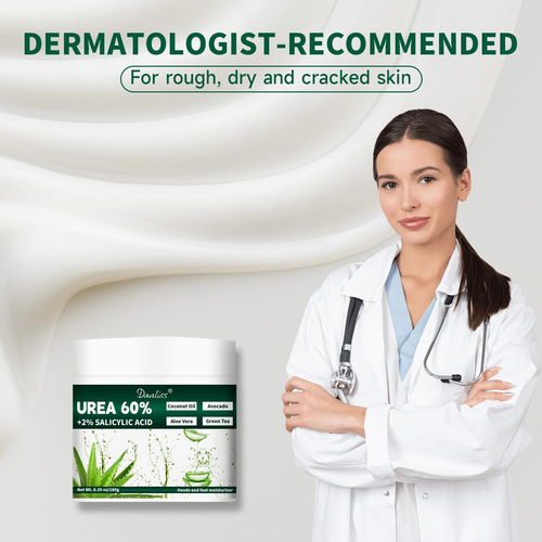 Urea Cream 60% with 2% Salicylic Acid – 60 Percent Urea Maximum Strength for Dry - Picture 2 of 12