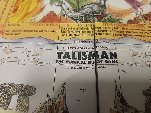 Talisman 2ª Edición The Magical Quest Juego 1985 Nuevo Leer Raro Segunda Edición - Imagen 11 de 11