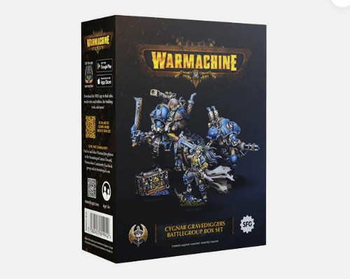 Steamforged Games (Sfg) Warmachine Cygnar Gravediggers Battlegroup Box *New*!